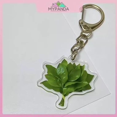 MYPANDA Móc Khóa Nữ Lá Bưởi Acrylic Charm Túi, Xe, Chuyền, Quà Tặng 33.586 VND 3