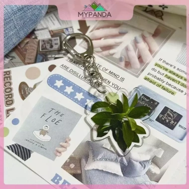 MYPANDA Móc Khóa Nữ Lá Bưởi Acrylic Charm Túi, Xe, Chuyền, Quà Tặng 33.586 VND 7