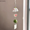 MYPANDA Móc Khóa Trong Suốt Dễ Thương - Chuông Gió, Mặt Dây Chuyền, Dây Túi Phụ Kiện, Trang Trí Nhà Cửa, Giá 32.000đ 10