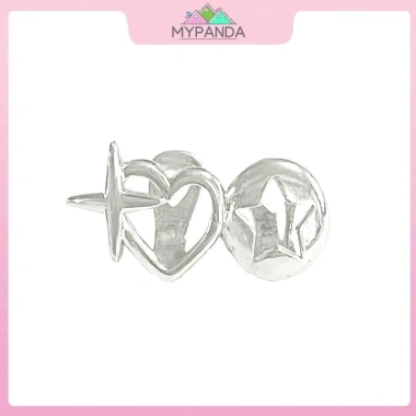 MYPANDA Mũ Punk Hip Hop Nữ Vintage Trái Tim Rỗng Ngôi Sao Răng Nướng - Giá ưu đãi 46.090₫ 6