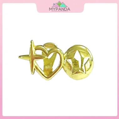 MYPANDA Mũ Punk Hip Hop Nữ Vintage Trái Tim Rỗng Ngôi Sao Răng Nướng - Giá ưu đãi 46.090₫ 10