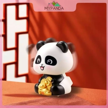 MYPANDA Năng Lượng Mặt Trời Gấu Trúc Búp Bê May Mắn - Lắc Xe Hơi, Quà Tặng 99.440₫