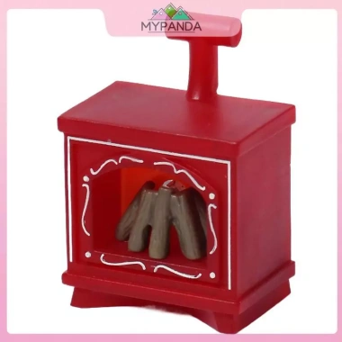 MYPANDA Nhà Búp Bê Nhỏ Lò Sưởi Phát Sáng – Mô Hình Nhà Bếp Cảnh Sống 53.900₫