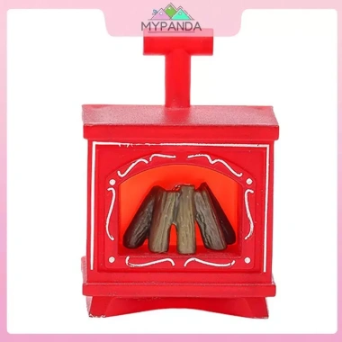 MYPANDA Nhà Búp Bê Nhỏ Lò Sưởi Phát Sáng – Mô Hình Nhà Bếp Cảnh Sống 53.900₫