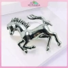 MYPANDA phụ kiện thời trang retro nam - huy hiệu ngựa, mũ, túi, khăn cổ, trâm cài áo - giá 62.040đ 2