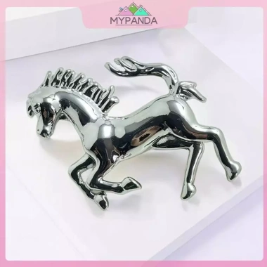 MYPANDA phụ kiện thời trang retro nam - huy hiệu ngựa, mũ, túi, khăn cổ, trâm cài áo - giá 62.040đ 2