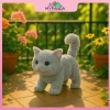 MYPANDA Robot mèo sang trọng - Đồ chơi tương tác nhồi bông, đi bộ như mèo thật 7