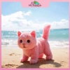 MYPANDA Robot mèo sang trọng - Đồ chơi tương tác nhồi bông, đi bộ như mèo thật 8