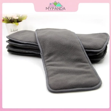 MYPANDA Tã người lớn 5 lớp vải than tre Nappy Liner chèn pad thấm giá 58.484 VND 4