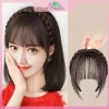 MYPANDA Tóc giả Air Bangs tự nhiên vô hình - phù hợp trán giả, dễ tạo kiểu, giảm giá 45.792 VND 3