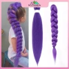 MYPANDA Tóc Giả Cosplay K‑Pop Rumi Tím Bện Đan - Phụ Kiện DIY Đuôi Ngựa & Bím Tóc 52.920₫ 5