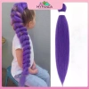 MYPANDA Tóc Giả Cosplay K‑Pop Rumi Tím Bện Đan - Phụ Kiện DIY Đuôi Ngựa & Bím Tóc 52.920₫ 8