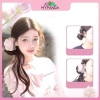 MYPANDA Tổng hợp xốm lông tơ tóc bun thanh lịch - Hoa camelia vô hình, móng vuốt tóc, giá ưu đãi 97.632₫ 5