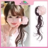 MYPANDA Tổng hợp xốm lông tơ tóc bun thanh lịch - Hoa camelia vô hình, móng vuốt tóc, giá ưu đãi 97.632₫ 6