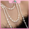 Mypanda Trang sức ngọc trai vintage nhiều lớp hạt nacre - Quà tặng đám cưới, trang sức dự tiệc, giá 39.100đ 5