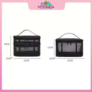 MYPANDA Túi đựng mỹ phẩm dung tích lớn, chống thấm nước, tiện lợi du lịch & vệ sinh cho nữ – Giá ưu đãi 62.316₫ 8