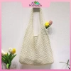 MYPANDA Túi Tote thời trang dệt rỗng - Túi đeo vai nhẹ, đa năng, 155.196₫ 10