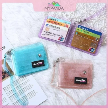 MYPANDA Túi Ví PVC Long Lanh ID Card Trong Suốt Cho Nữ – Thẻ Ảnh & Tín Dụng, Giá 69.552₫