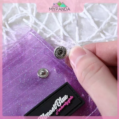 MYPANDA Túi Ví PVC Long Lanh ID Card Trong Suốt Cho Nữ – Thẻ Ảnh & Tín Dụng, Giá 69.552₫