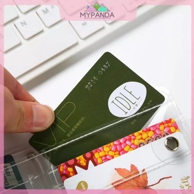 MYPANDA Túi Ví PVC Long Lanh ID Card Trong Suốt Cho Nữ – Thẻ Ảnh & Tín Dụng, Giá 69.552₫