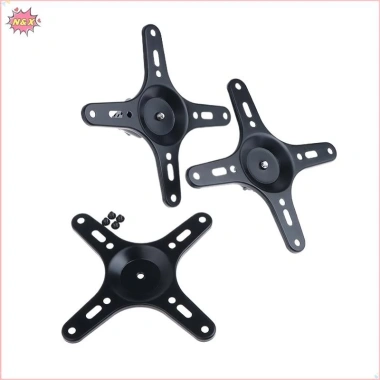 N & X 1 Bộ Tấm Giá Đỡ VESA 1/4 Inch 75x75 và 100x100mm Bộ Vít Treo Tường Giá Rẻ 4