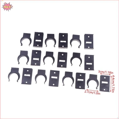 N & X 10 chiếc kẹp chân tủ bếp nhựa 90 độ góc - Siêu bền, giá chỉ 51.700đ
