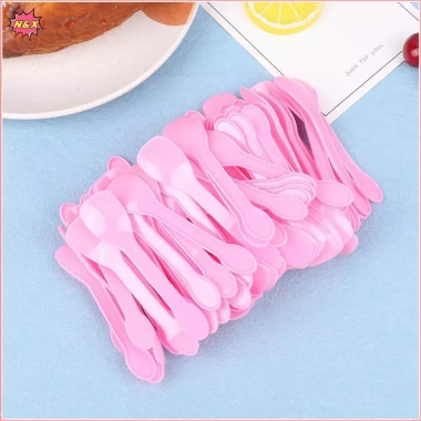 N & X 100 chiếc thìa nhựa flatware cho thạch, kem, tráng miệng - Giá ưu đãi 59.730₫ 10