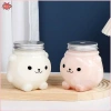 N & X 500ml Trà Sữa PET Chai Nước Gấu Hoạt Hình Cà Phê Mang Đi Nắp Đậy Giá 46.640₫