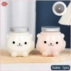 N & X 500ml Trà Sữa PET Chai Nước Gấu Hoạt Hình Cà Phê Mang Đi Nắp Đậy Giá 46.640₫ 6