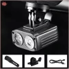 N & X Đèn trước xe đạp Type-C 5 chế độ, thay đổi màu, hiển thị nguồn, giá 124.000₫ 6