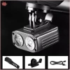 N & X Đèn trước xe đạp Type-C 5 chế độ, thay đổi màu, hiển thị nguồn, giá 124.000₫ 9