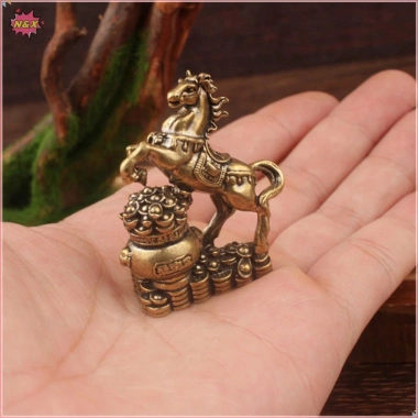 N & X Đồng Hình Ngựa - Tượng May Mắn Phong Thủy Tết, Trang Trí Nhà, Giá 47.080đ