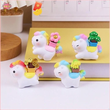 N & X Hoạt Hình Dễ Thương Cung Hoàng Đạo Ngựa - Đồ Trang Trí Nhựa Linh Vật Năm Ngựa, Quà Tặng Ngộ Nghĩnh, Giá Ưu Đãi 60,972₫ Cho Bàn & Nội Thất