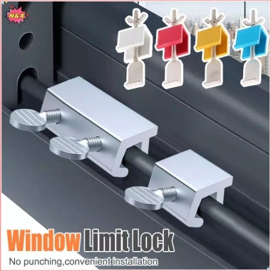 N & X Lo Cap An Toàn Cửa Sổ - Stopper Trượt Không Khoan Bảo Mật Giảm Giá 44.000 VND 8