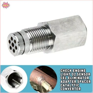 N & X M18 Cảm biến oxy 1.5 O2 Miếng đệm CEL Eliminator – Kiểm tra đèn động cơ, mô phỏng xúc tác, bộ chuyển đổi thép không gỉ 304 – Giá ưu đãi 113.500₫