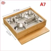 N & X Tre Bento Hộp Thép Không Gỉ Di Động Tháo Rời – Phòng Kinh Doanh, Cơm Trưa Nhật Bản, Giá Ưu Đãi 661.760₫ 9