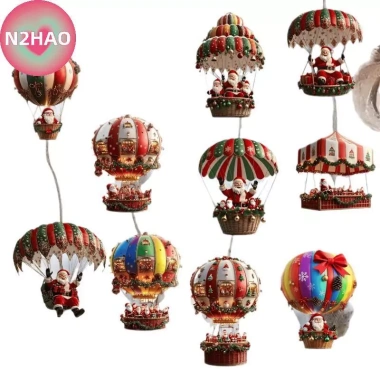 N2HAO 10 chiếc Cầu Ông Già Noel 2D bằng gỗ - Trang trí cây Giáng Sinh, quà lễ, giá 52.488đ 6 N2HAO 10 chiếc Cầu Ông Già Noel 2D bằng gỗ - Trang trí cây Giáng Sinh, quà lễ, giá 52.488đ 6