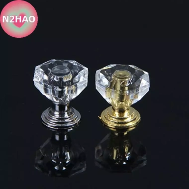 N2HAO 10 chiếc núm tủ acrylic pha lê kim cương – tay cầm kéo, sang trọng, chỉ 49.500₫ 3