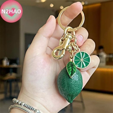 N2HAO 2.025 Mạ Vàng Chanh Móc Khóa - Túi Mặt Dây Chuyền Cá Tính, 119.790₫ 4