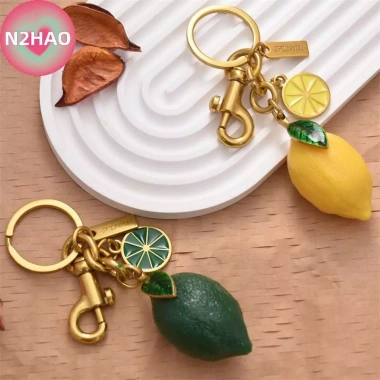 N2HAO 2.025 Mạ Vàng Chanh Móc Khóa - Túi Mặt Dây Chuyền Cá Tính, 119.790₫ 8