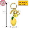 N2HAO 2.025 Mạ Vàng Chanh Móc Khóa - Túi Mặt Dây Chuyền Cá Tính, 119.790₫ 9
