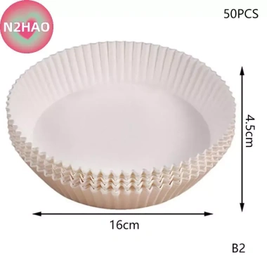 N2HAO 25/50 giấy lót chống dính dùng 1 lần cho nồi chiên không khí, vi sóng - giá 46.860 VND 17