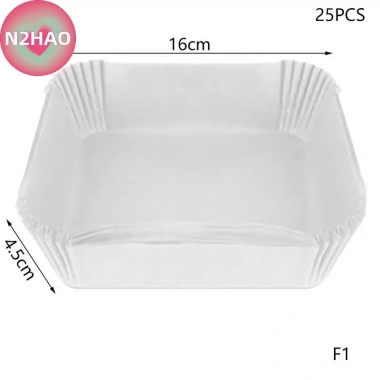 N2HAO 25/50 giấy lót chống dính dùng 1 lần cho nồi chiên không khí, vi sóng - giá 46.860 VND 20