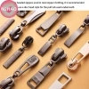 N2HAO 5 Chiếc Dây Kéo Tháo Rời Đa Năng - Thay Thế Dây Kéo Hành Lý Bapa Coat 8