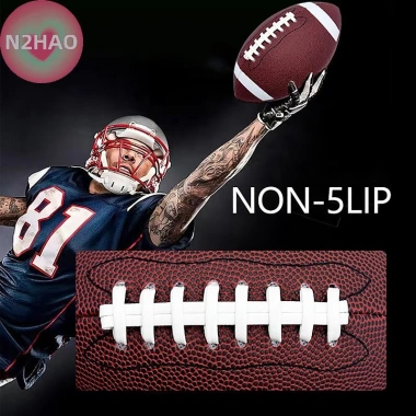 N2hao Bóng Đá 8.5 Inch Tiêu Chuẩn - Footy Mỹ, Bóng Bầu Dục Hiệp Hội, Dành Cho Nam Nữ Trẻ Em, Giá 88.330 VND 2