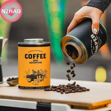 N2HAO Cà Phê Đậu Kín 150-200g Hộp Thiếc Bảo Quản, Dễ cắm trại - 107.690 VND 3 N2HAO Cà Phê Đậu Kín 150-200g Hộp Thiếc Bảo Quản, Dễ cắm trại - 107.690 VND 3