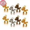 N2HAO Charm Ngựa Pony 3D Hợp Kim Set 20 Chiếc 3 Màu DIY Mặt Dây Chuyền Giá ưu đãi 45.760 VND