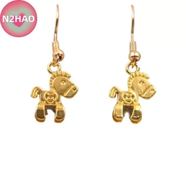 N2HAO Charm Ngựa Pony 3D Hợp Kim Set 20 Chiếc 3 Màu DIY Mặt Dây Chuyền Giá ưu đãi 45.760 VND 4