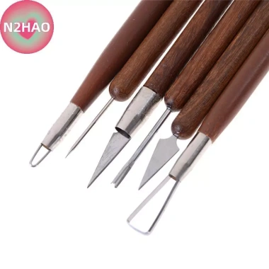 N2HAO Đất sét DIY 6 chiếc Shapers Polymer - Dụng cụ làm mô hình gốm, Giá ưu đãi 76,340₫ 3