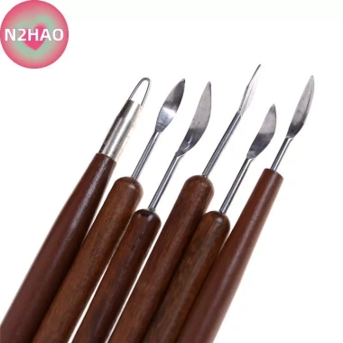 N2HAO Đất sét DIY 6 chiếc Shapers Polymer - Dụng cụ làm mô hình gốm, Giá ưu đãi 76,340₫ 4